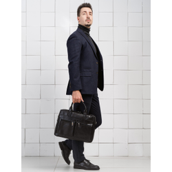 Сумка для ноутбука Lugano black (арт. 1007-01)