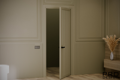 Межкомнатная дверь Archi Line Ритм, высота 2400 мм, ширина 1200 мм, каркас 58 мм, внутреннего открывания