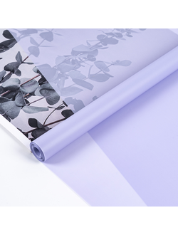 Пленка "Лак Pastel" 59см 180гр Сирень (пр-во Россия) ПЭ01/15