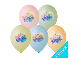 Гелиевый шар 8 Марта Тюльпаны