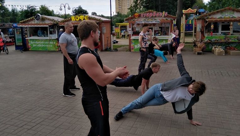 Кроссфит на свежем воздухе