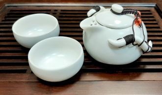 Китайский чайный сервиз &quot;Чаевар&quot; 2 пиалы