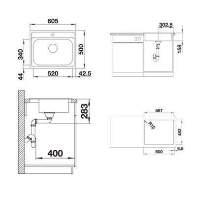 Мойка Blanco Dana 6