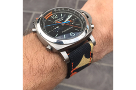 Пошив ремешка из канваса и мембранной ткани