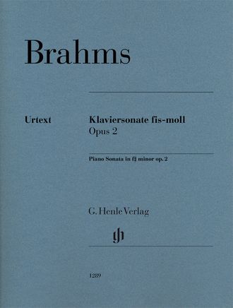 Brahms Piano Sonata f sharp minor op. 2