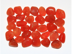 Сердолик, галтовка в ассортименте