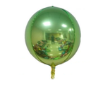 Шар (22&#039;&#039;/55 см) Сфера 3D, Градиент зелен., 1 шт.