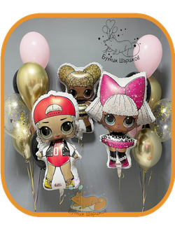 Воздушные шары с лол