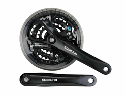 Система Shimano M361, Acera, 175 мм, 48/38/28T, кв., защ., EFCM361E888CL