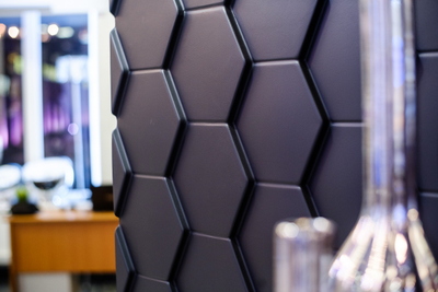 Гипсовая панель BEE (Соты) артикул M-0040