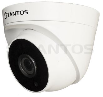 IP-Видеокамера TANTOS TSi-Eeco25FP (Купольная, 2Мп)