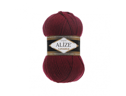 Пряжа Lana gold Alize  (Лана голд Ализе)  49% шерсть, 51% акрил. 100 г, 240 м цвет  57