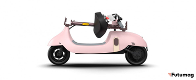 Электросамокат Okai Beetle розовый