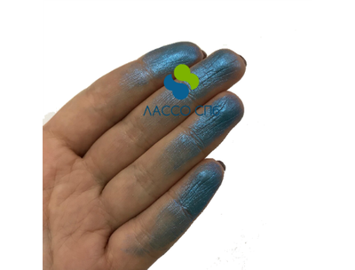 Перламутровый пигмент мика "Яркий Голубой" 10-60 мкм 5 г