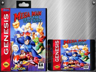 Mega Man The Wily Wars (3-in-1) для Sega GEN