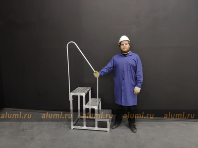 Площадка большегрузная ПАБ-3 с поручнем