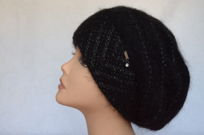 Итальянский зимний теплый берет Визио фото