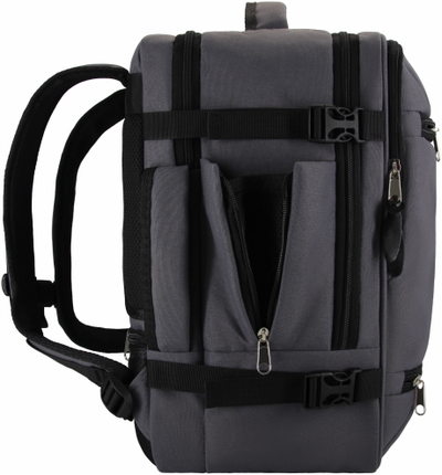 Рюкзак Сумка ручная кладь 40x30x20 Optimum RL, кордура серый