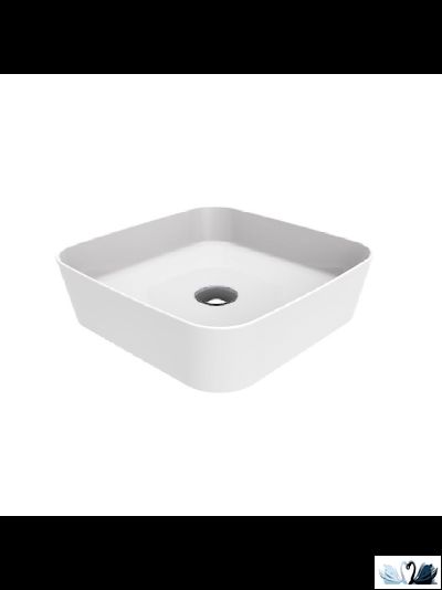 Раковина Creavit Loop LP040-00CB00E-0000 LP040 квадратная, глянец белоснежного цвета