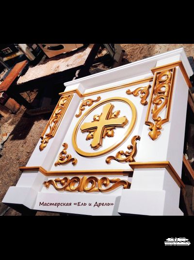 Резной уголок для мебели