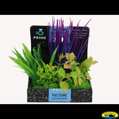 623М-PR Композиция из пластиковых растений 15см.PRIME M623