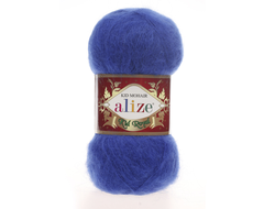 Пряжа Kid Royal 50 Alize (Ализе Кид рояль (кид мохер)) Состав: 62% кид мохер 38% полиамид Вес: 50 гр Метраж: 500 м. цвет  Василек