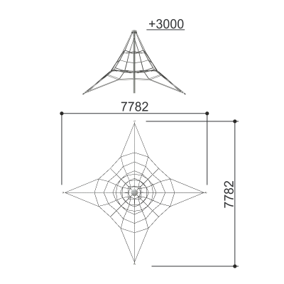 Канатный лаз Romana 601.01.01