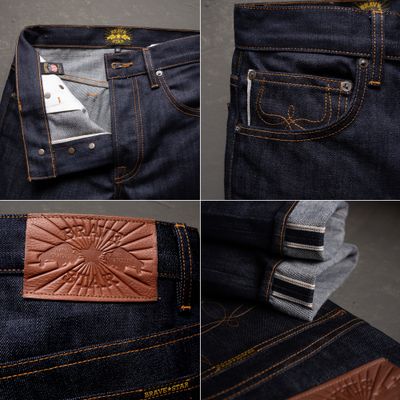 Джинсы =Brave Star= Mojave Western Cut 14oz Hardline Japan Selvage Denim
