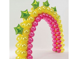 гирлянда "двухцветная со звездами"