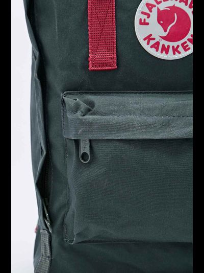 Рюкзак Fjallraven Kanken Forest Green/Ox Red (660/326)