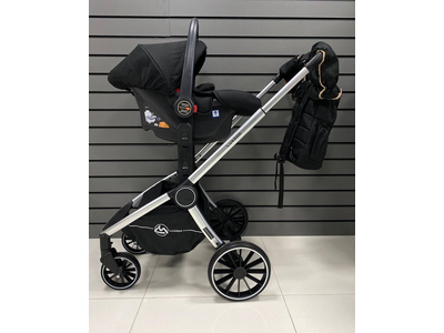 Детская коляска 3 в 1 Luxmom 780 Черный