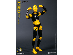 Желтый манекен для краш-тестов - Коллекционная фигурка 1/12 SCALE Action Figure Testman C3 (DPS10) - DAMTOYS