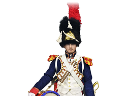 ПРЕДЗАКАЗ - Барабанщик армии Наполеона - Коллекционный КОМПЛЕКТ 1/6 Napoleonic Wars France 1813 Accessory Set (QOM-1055C) - QORANGE QOTOYS ?ЦЕНА: 13300 РУБ.?