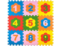Детский развивающий  ​коврик-пазл Цифры, 33х33х0,9 см купить в Воронеже.