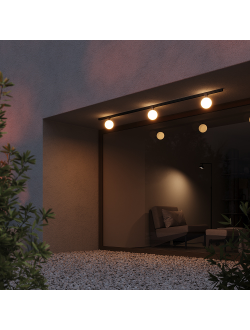 Уличный трековый светильник Luna Elasity IP 3000К 9Вт 120° черный, O-TR01-1-S-9WB3K, Maytoni