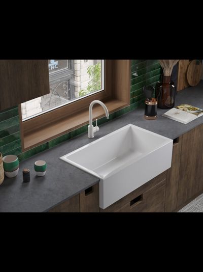 Смеситель OMOIKIRI SHINAGAWA 2 PLUS WH