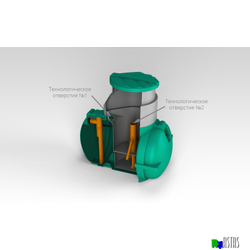 Септик «Rostok» Дачный на 2-3 человека