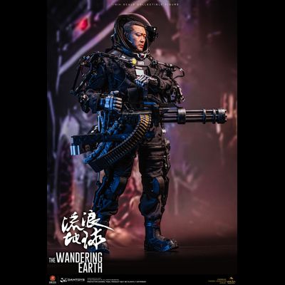 Пулеметчик в экзоскелете (Чжан Сяоцян, "Блуждающая Земля") - Коллекционная ФИГУРКА 1/6 CN171-11 rescue unit Zhang Xiaoqiang (DMS035) - DAMTOYS