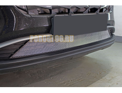 Защита радиатора Hyundai Tucson 2021- chrome низ