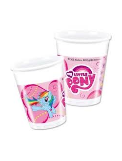 Стакан  Моя маленькая Пони 8 шт 200мл