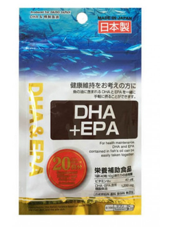 ОМЕГА-3 жирные кислоты EPA+DHA Daiso,Япония,курс на 20дней