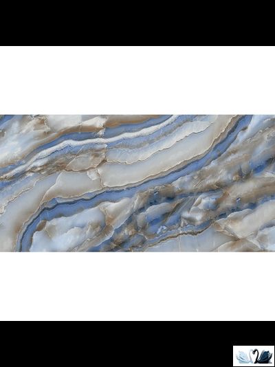 Керамогранит NB CERAMIC Portofino Dark Blue P2154 60 х 120 см серо - синий полированный