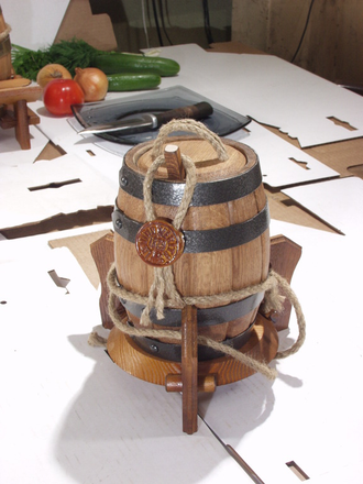 Бочонок подарочный для солений 5 литров