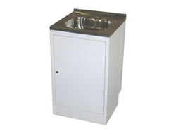 Тумба с мойкой металлическая МТ-1