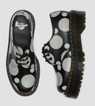 Dr martens polka dot boots top