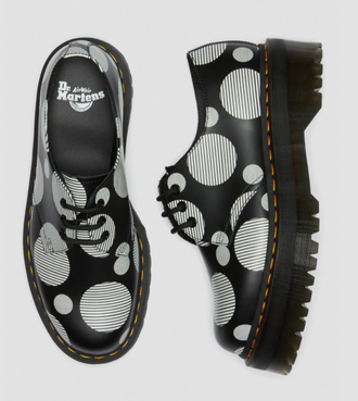 Ботинки Dr. Martens 1461 Polka Dot черные