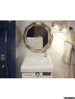 Раковина Ingenium Galant 60x60 над стиральной машиной