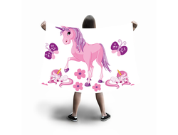 Флаг большой Единорог №16