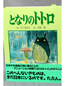 Оригинальный Арт Бук Tonari no Totoro Story Book (Мой сосед Тоторо)