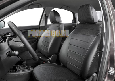 Авточехлы задняя спинка 40/60, рисунок Строчка для Kia Sportage IV 2016-2018 2018-